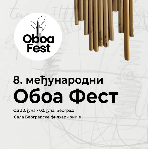 Osmi Oboa Fest od 30. juna do 2. jula u Beogradskoj filharmoniji