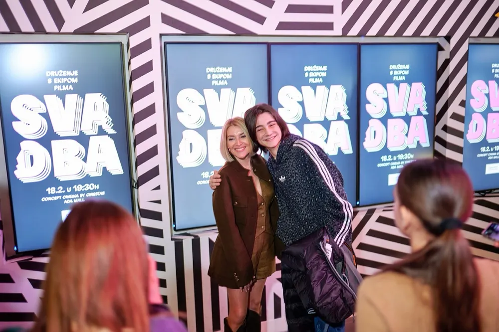 Veče za pamćenje u Ada Mallu: publika i ekipa filma „Svadba“ zajedno u Concept Cinema