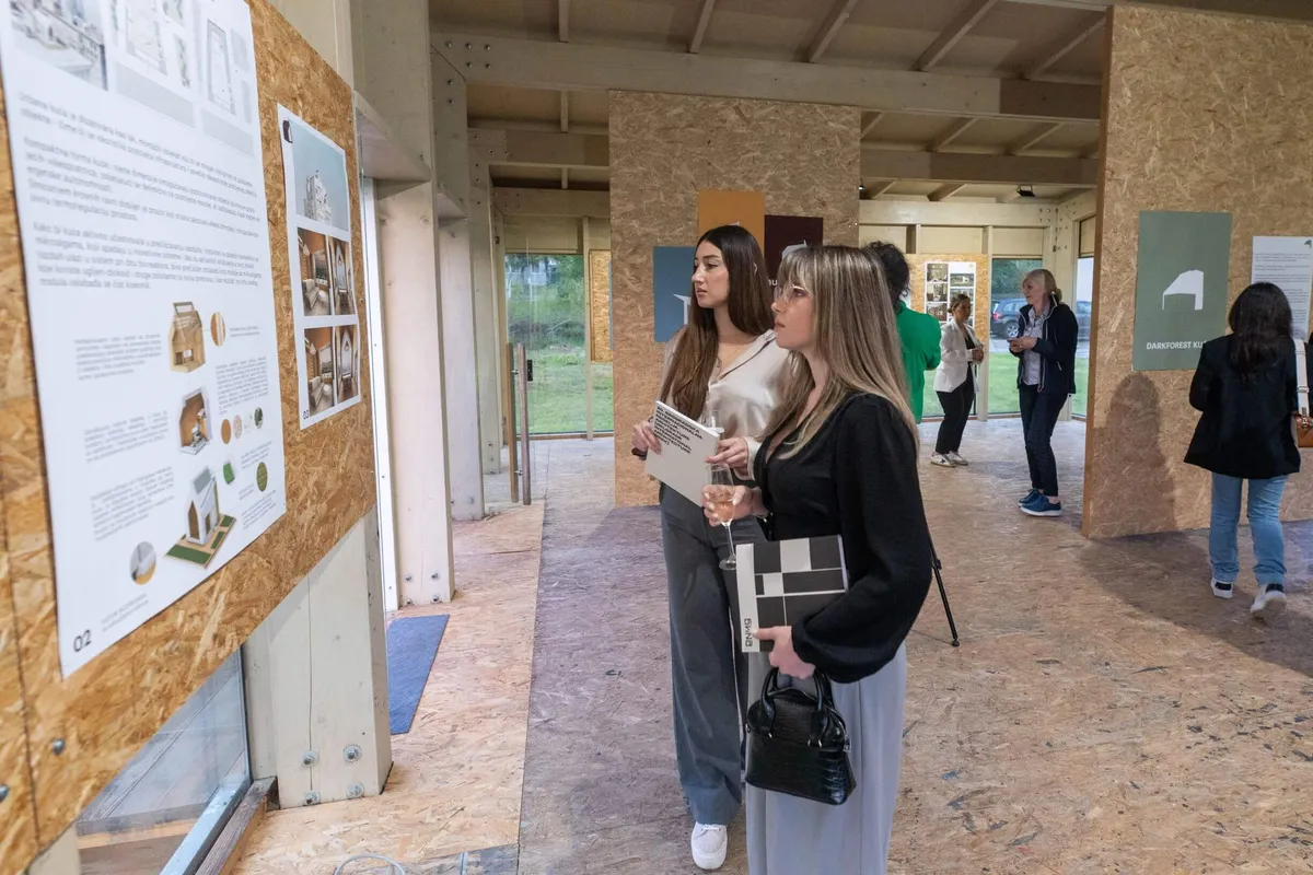 Otvorena izložba „Mikro housing hub – Ana Curk i Sanja Cvetković“ na  20. Beogradskoj internacionalnoj nedelji arhitekture - BINA 2025