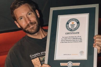 Calvin Harris postavio novi rekord u Ginisovoj knjizi