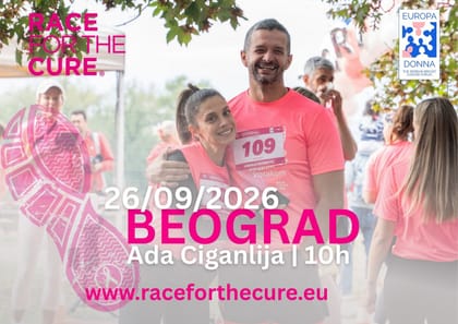 Osma trka „Race for the Cure“ u Beogradu za podršku ženama obolelim od raka dojke