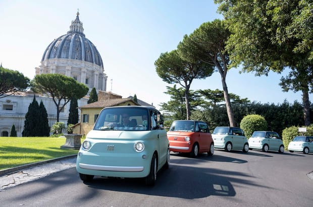 Fiat Topolino: Savršeno rešenje za uske ulice Vatikana