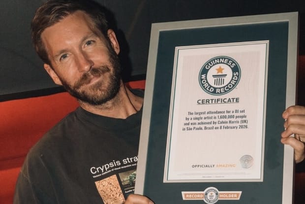 Calvin Harris postavio novi rekord u Ginisovoj knjizi