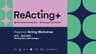 Poziv za glumce na ReActing+ Regional Acting Workshop